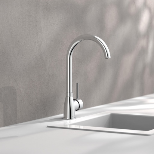 [ds303553] Robinet edge kitchen chrome