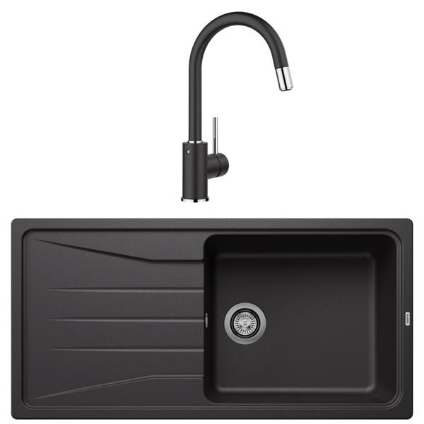 BLANCO Pack vier + mitigeur 527913