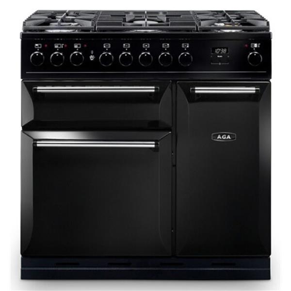 AGA Piano de cuisson mixte MDX90DFBLK-EU