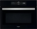 Four à micro-ondes encastrable, Perfect 900w,3D wave,Crisp,Grill 1600w,40L,noir Whirlpool