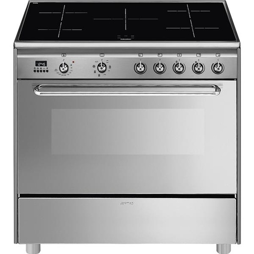 [SCD90IMX9-1] SMEG Piano de cuisson induction SCD90IMX9-1