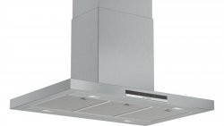 [DIB97IM50] BOSCH Hotte Décorative Ilot 90cm, 438-754m³/h, 44db(A), éclairage LED, technologie BLDC Bosch