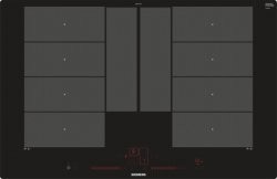[EX801LYC1E] SIEMENS Taque induction 80cm,flexInduction +,4 zones (2 flexInduction),fryingSensor +,Dual lightS