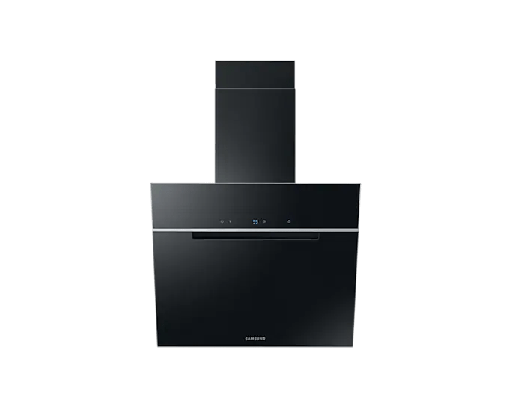 [NK24C7070WB/UR] Label B, Verticale, 60cm/ 585 m3/hr (booster 729m3/hr)/ 68 dBA (booster 73)/écran tactile, Noir Inox + Verre noir, Bluetooth