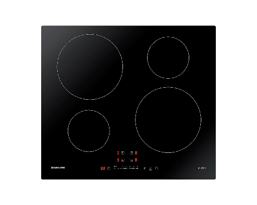 [NZ64M3707AK/UR] Induction 60cm, 4 zones, sliding, 1 bord biseauté
