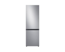 [RB34C601DSA/EF] Combiné, D, 230/114L, 185,3cm, All Around Cooling, Poignée intégrée, Display interne, 1 bac à légumes classique, Clayette rabattable en 2 parties, Argent, AI Energy Mode