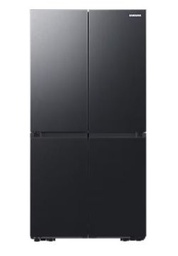 [RF65DG960EB1EF] French Door Beverage Center, E, Wifi (AI Energy), 286/250 l, 182,5 cm, interne waterdispenser + waterkan, Triple Cooling Plus, metaalkoeling, dubbele automatische ijsmachine, zwart roestvrij staal (HAF-QIN/EXP)