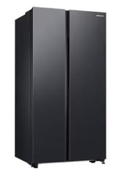 [RS62DG5003B1EF] Side-by-Side, E, Wifi (AI Energy), 418/237L, 178 cm, Geïntegreerd handvat en display, Rondom koeling, Twist Icemaker, Zwart roestvrij staal