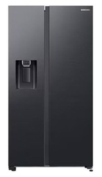 [RS65DG5403B1EF] Side-by-Side, E, Wifi (AI Energy), 417/218L, 178 cm, Geïntegreerd handvat en display, Rondom koeling, Slanke ijsmachine voor binnen, Zwart roestvrij staal (HAFEX/EXP)