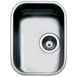 [UM30] SMEG Evier inox rectangulaire de 30 cm à sous encastrer - gr.crépine - syphon Smeg